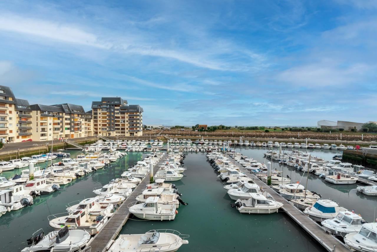Appartement Vue Mer Et Marina, Loggia - Parking Courseulles-sur-Mer Zewnętrze zdjęcie